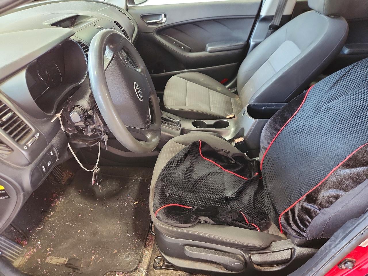 2015 Kia Forte Lx Red vin: KNAFX4A62F5367796