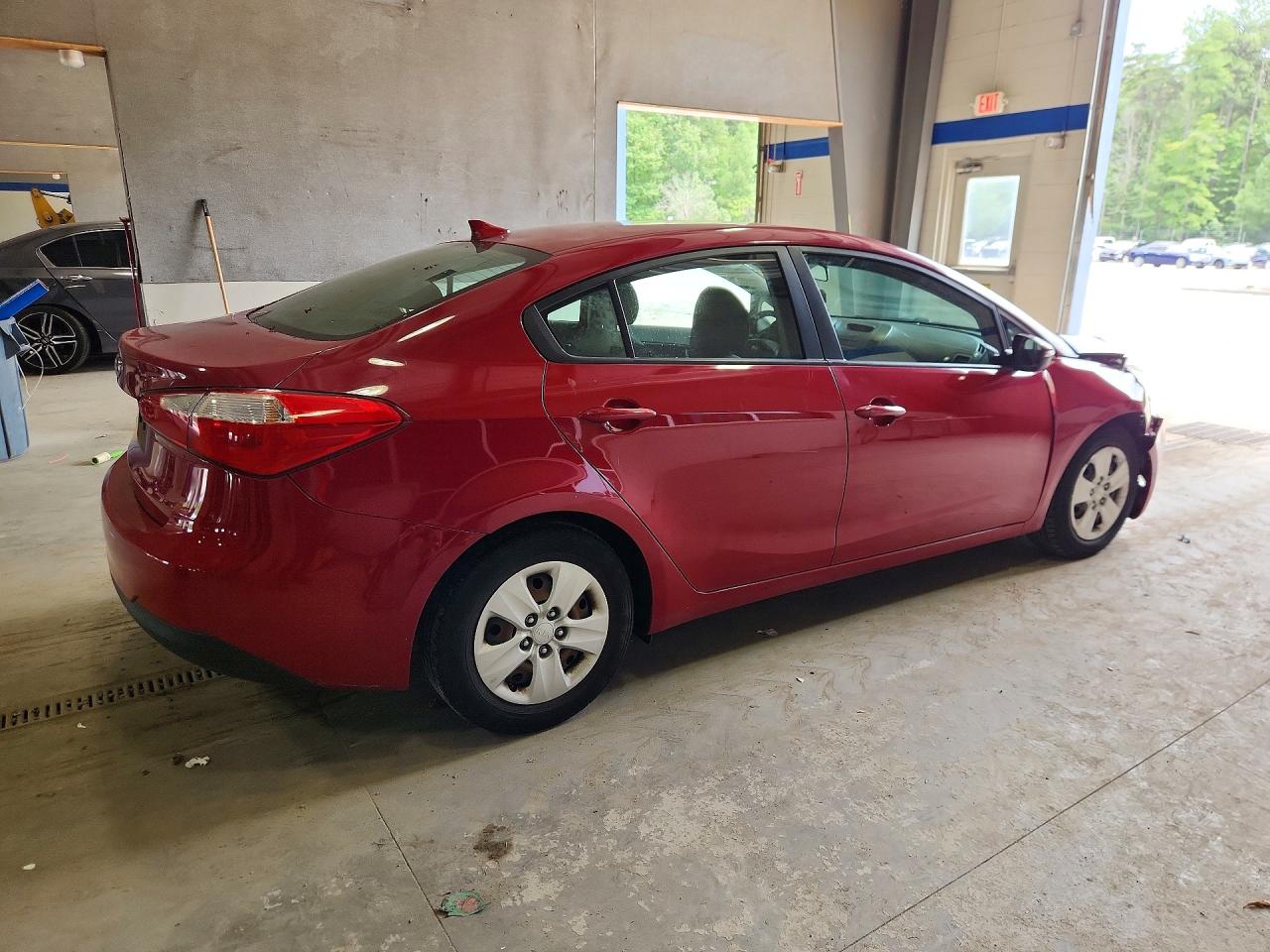 2015 Kia Forte Lx Red vin: KNAFX4A62F5367796