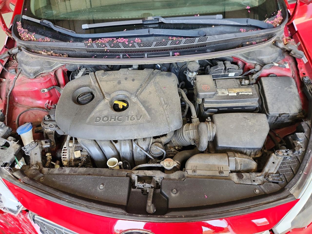 2015 Kia Forte Lx Red vin: KNAFX4A62F5367796