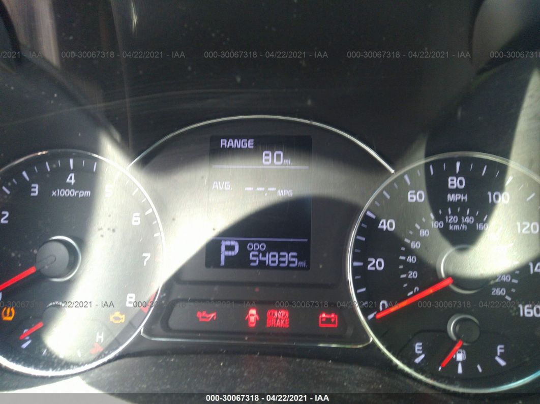 2016 Kia Forte Lx Blue vin: KNAFX4A62G5512787