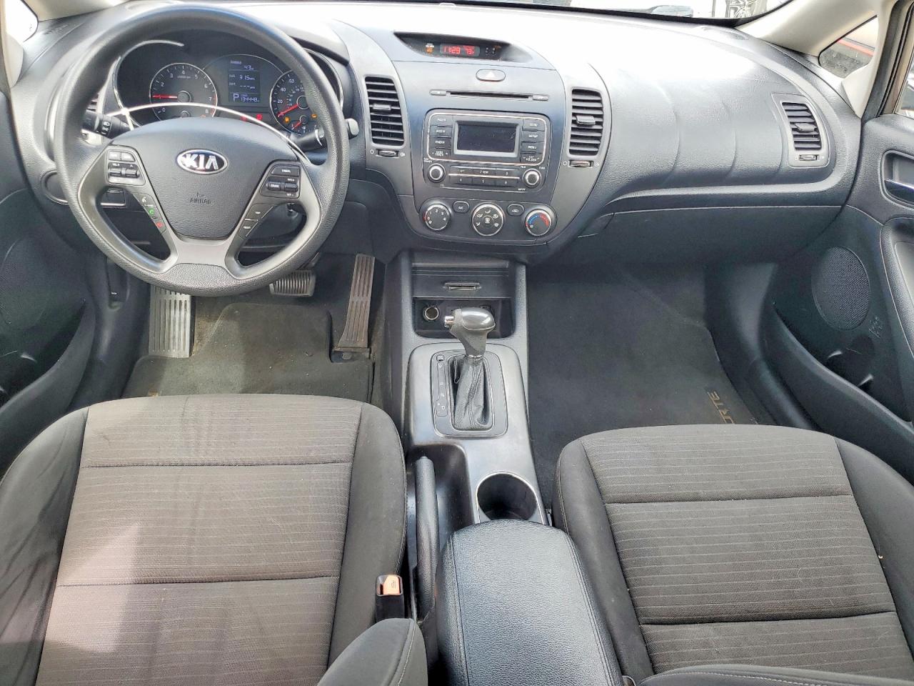 2014 Kia Forte Lx Gray vin: KNAFX4A63E5092311