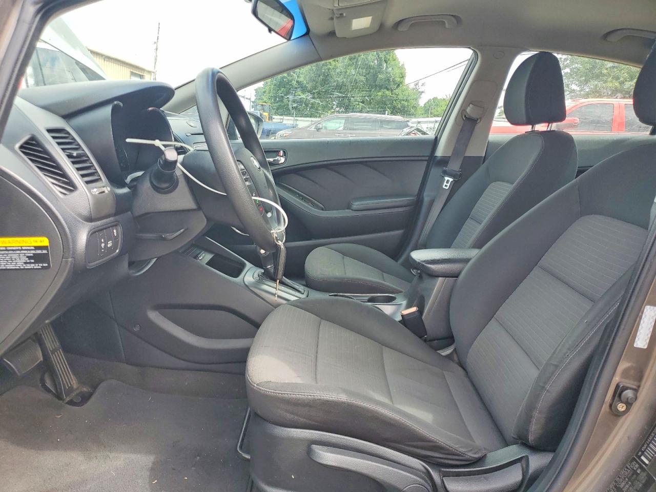 2014 Kia Forte Lx Gray vin: KNAFX4A63E5092311