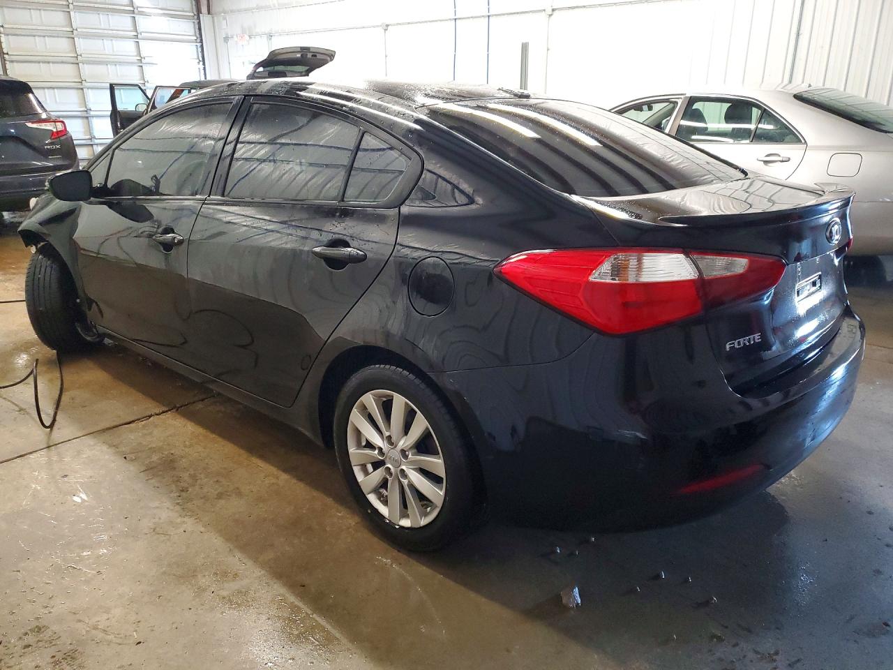 2014 Kia Forte Lx Black vin: KNAFX4A63E5157397