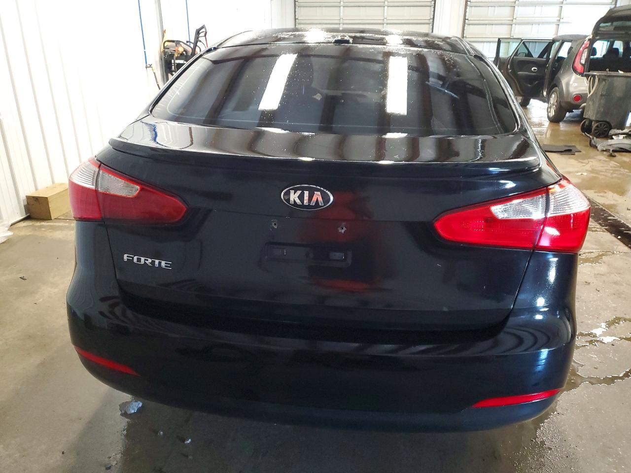 2014 Kia Forte Lx Black vin: KNAFX4A63E5157397