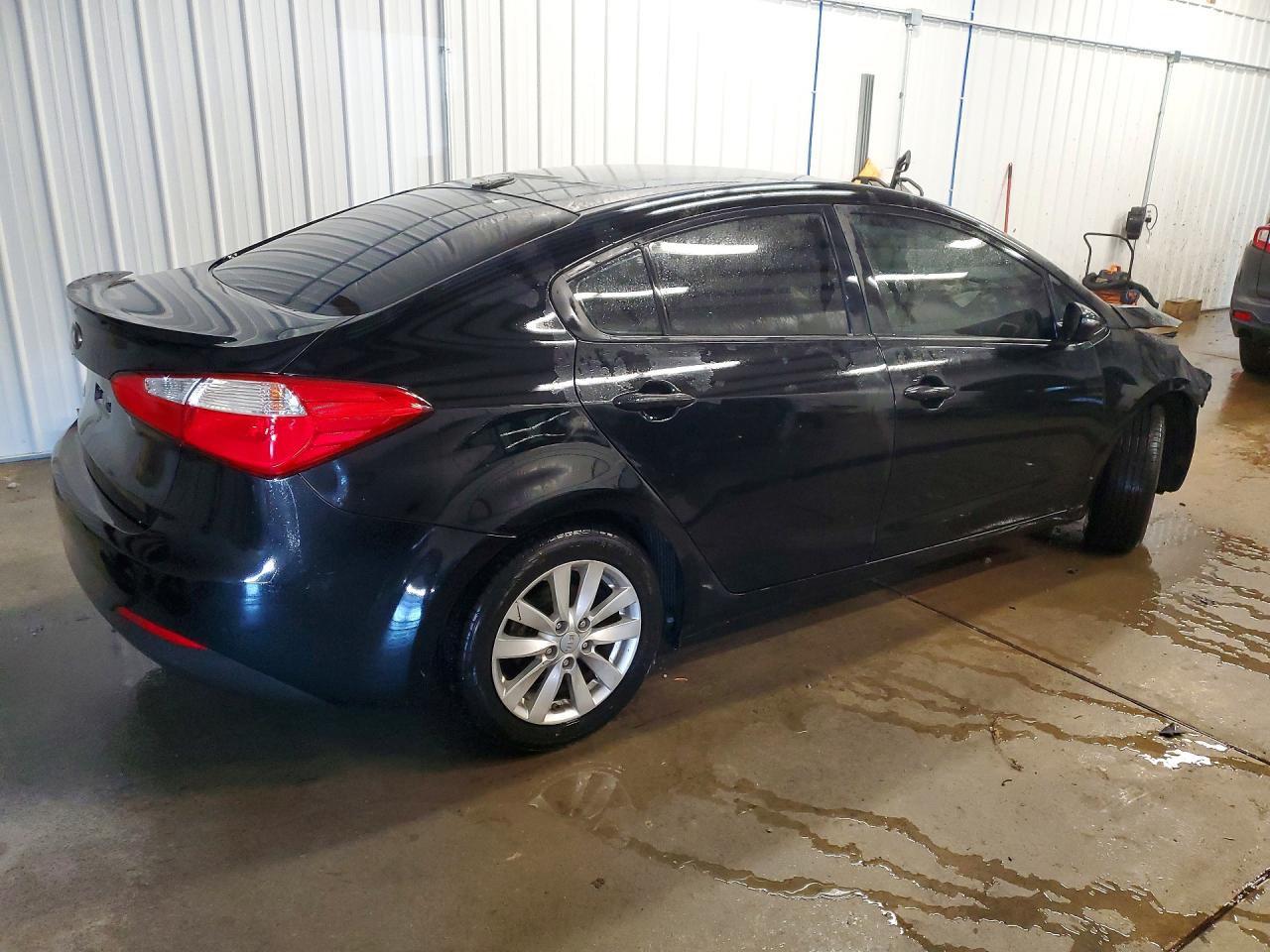2014 Kia Forte Lx Black vin: KNAFX4A63E5157397