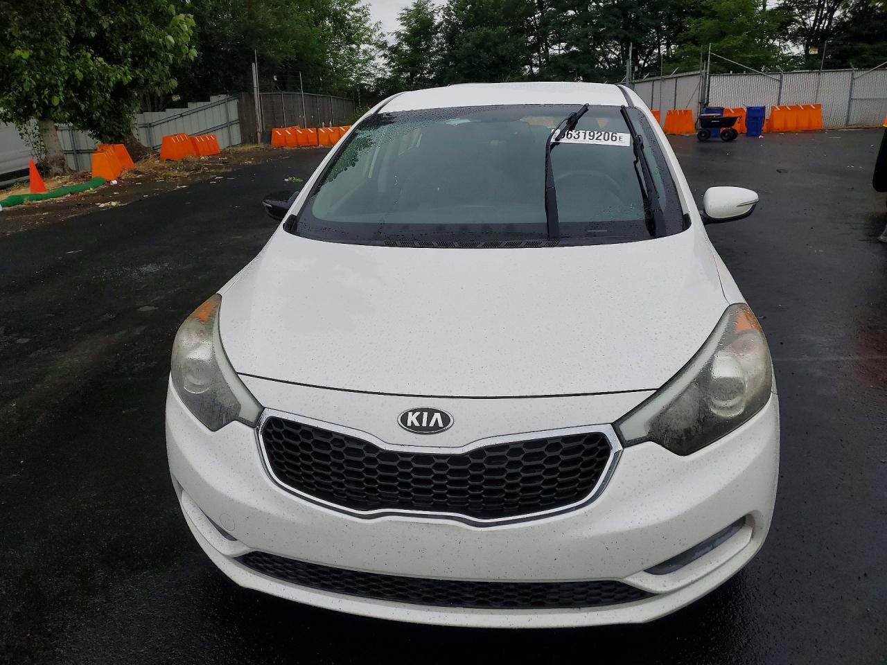 2014 Kia Forte Lx Белый vin: KNAFX4A63E5191632