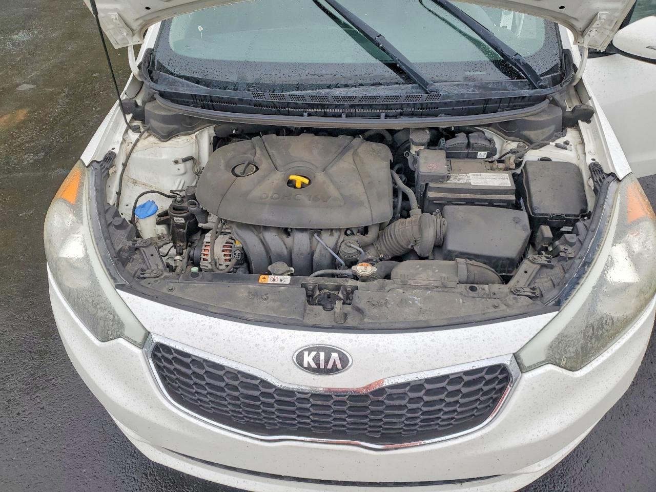 2014 Kia Forte Lx Белый vin: KNAFX4A63E5191632