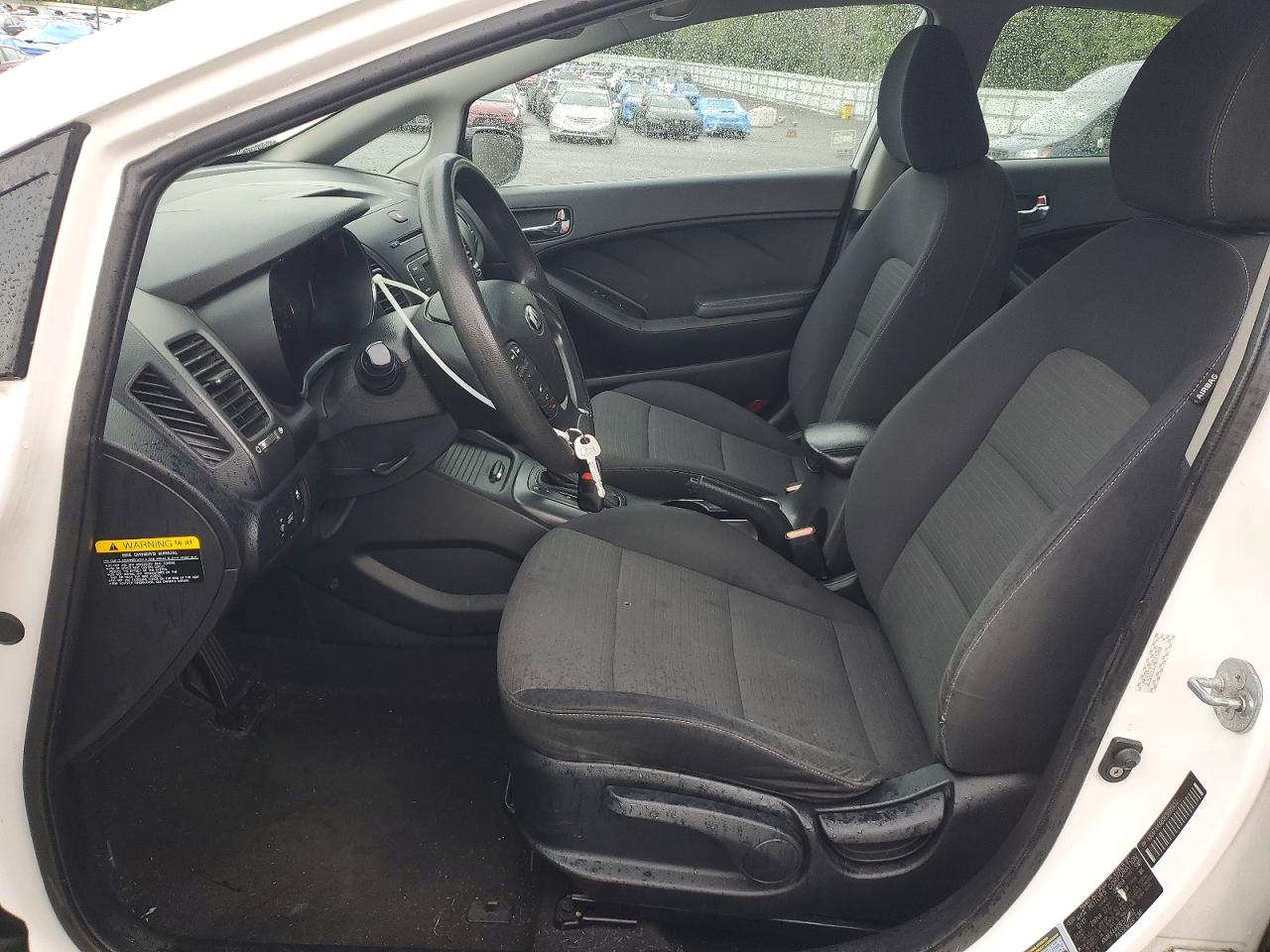 2014 Kia Forte Lx Белый vin: KNAFX4A63E5191632