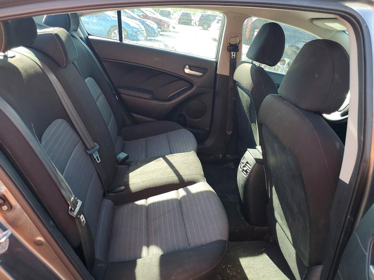 2014 Kia Forte Lx Серый vin: KNAFX4A63E5201611