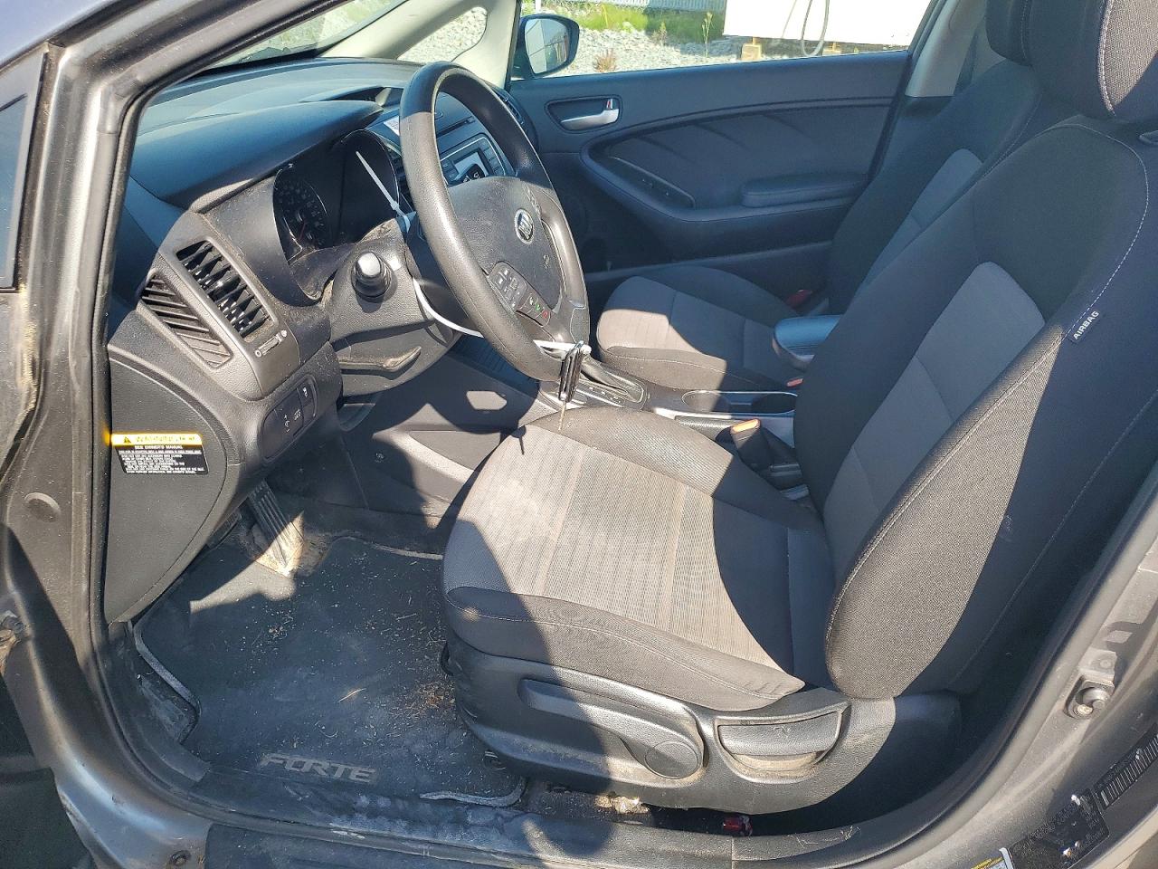 2014 Kia Forte Lx Серый vin: KNAFX4A63E5201611