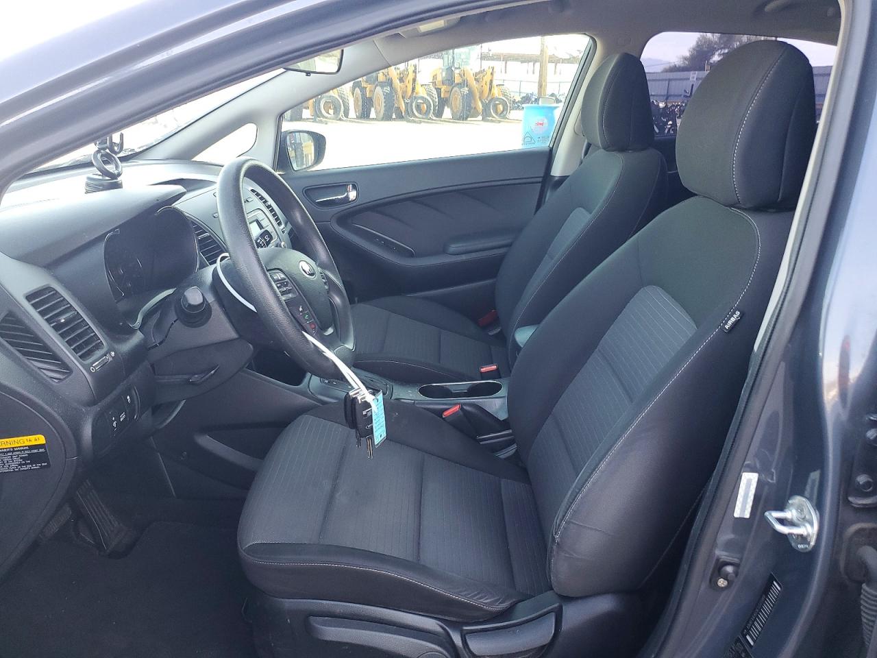 2014 Kia Forte Lx Gray vin: KNAFX4A63E5223169