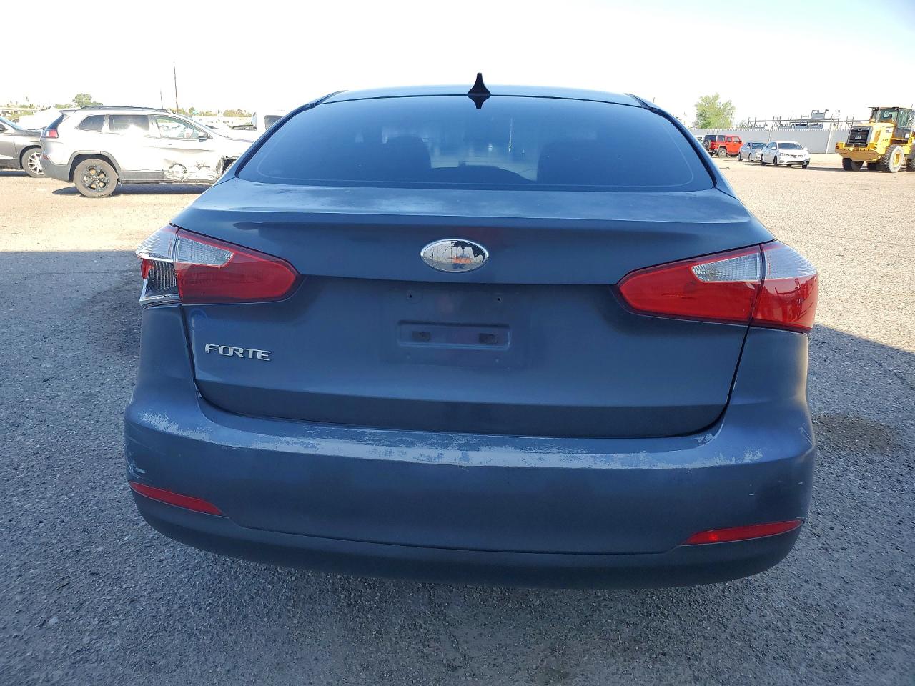 2014 Kia Forte Lx Gray vin: KNAFX4A63E5223169
