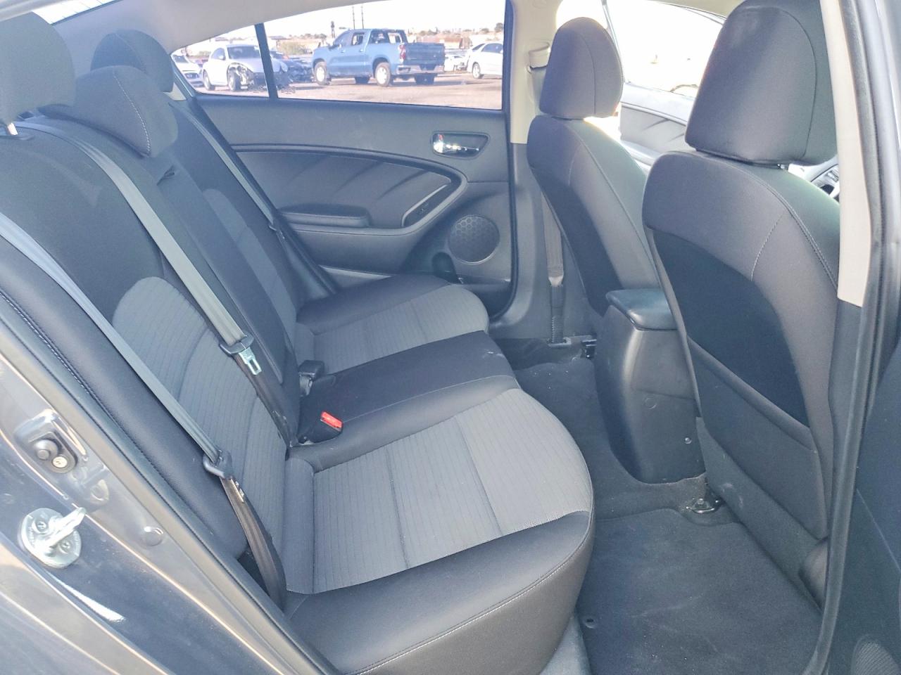 2014 Kia Forte Lx Gray vin: KNAFX4A63E5223169