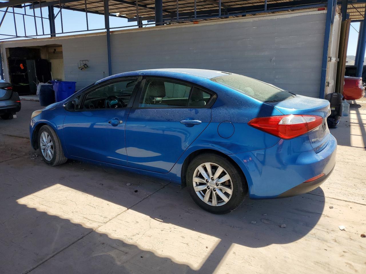 2015 Kia Forte Lx Синий vin: KNAFX4A63F5274222