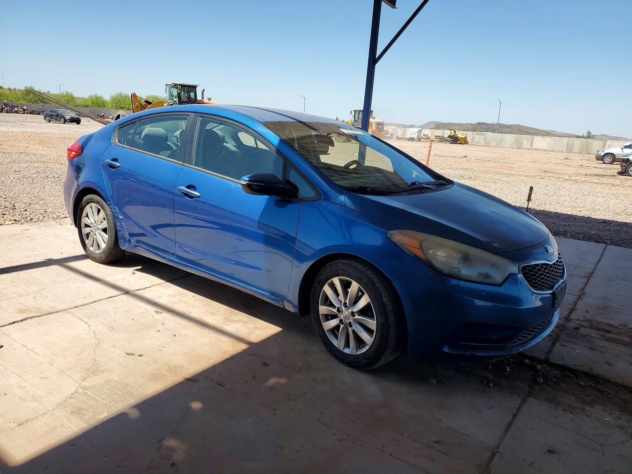 2015 Kia Forte Lx Синий vin: KNAFX4A63F5274222