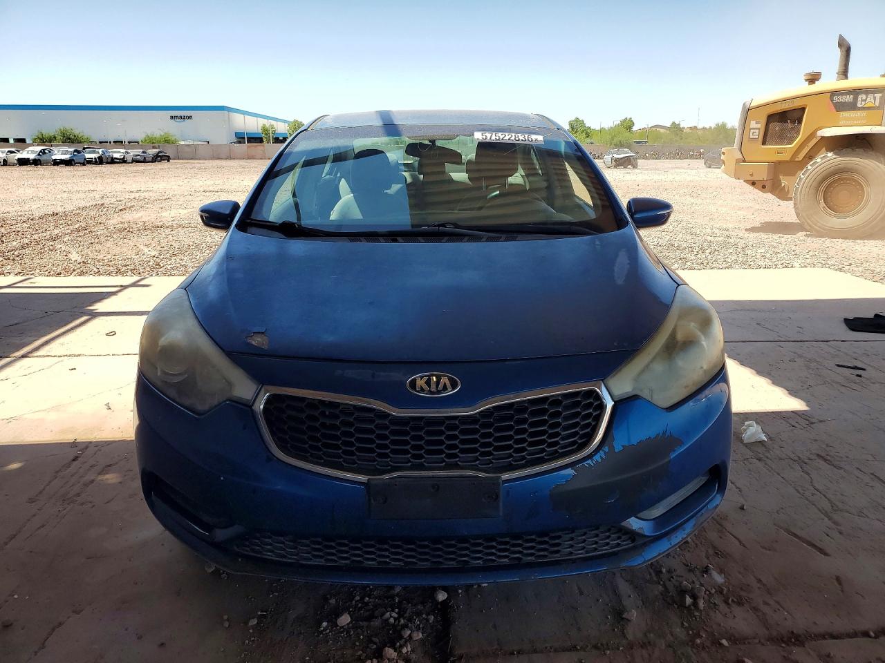 2015 Kia Forte Lx Синий vin: KNAFX4A63F5274222
