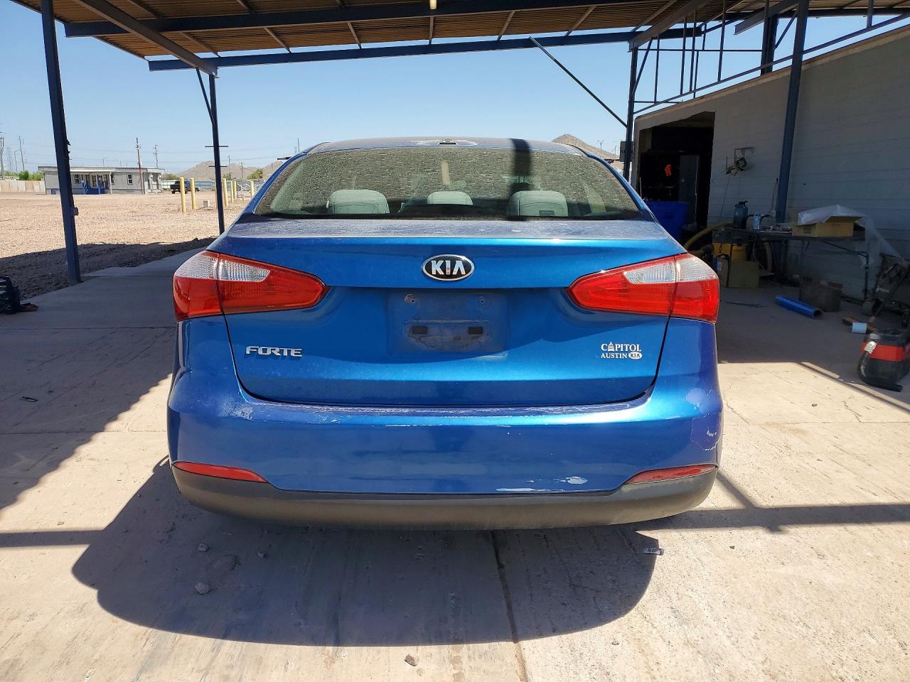 2015 Kia Forte Lx Синий vin: KNAFX4A63F5274222