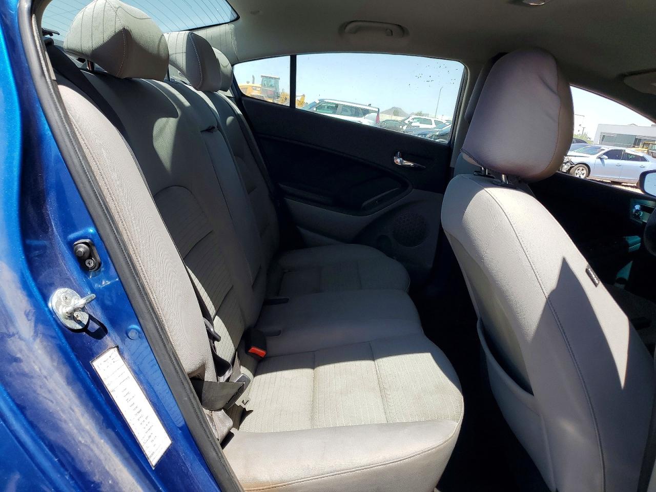 2015 Kia Forte Lx Синий vin: KNAFX4A63F5274222