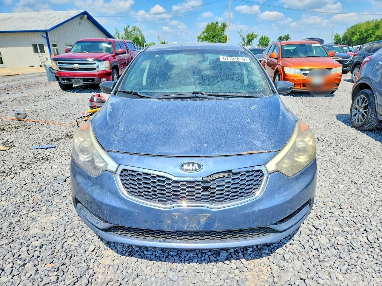 2015 Kia Forte Lx Blue vin: KNAFX4A63F5357259
