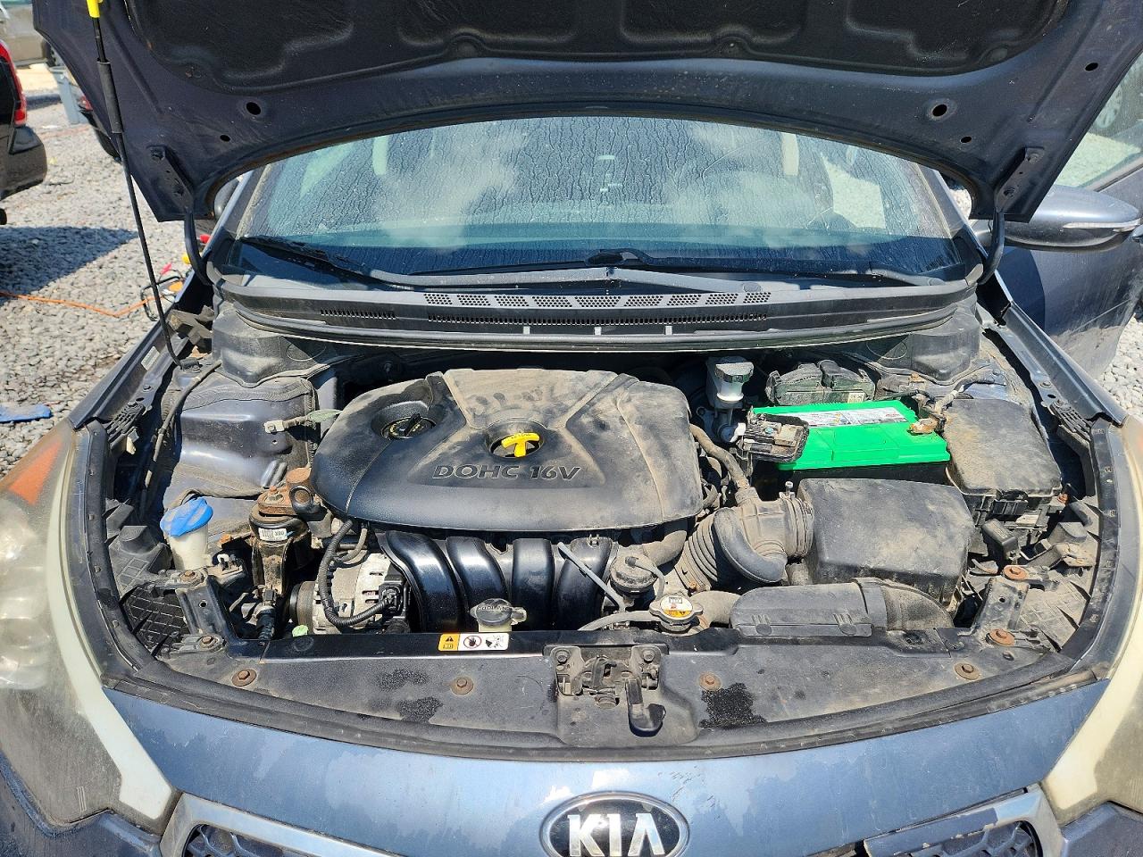 2015 Kia Forte Lx Blue vin: KNAFX4A63F5357259