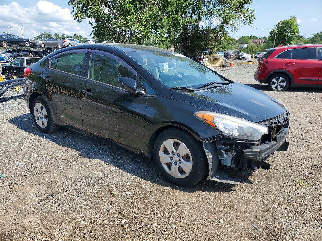 2015 Kia Forte Lx Black vin: KNAFX4A63F5371095