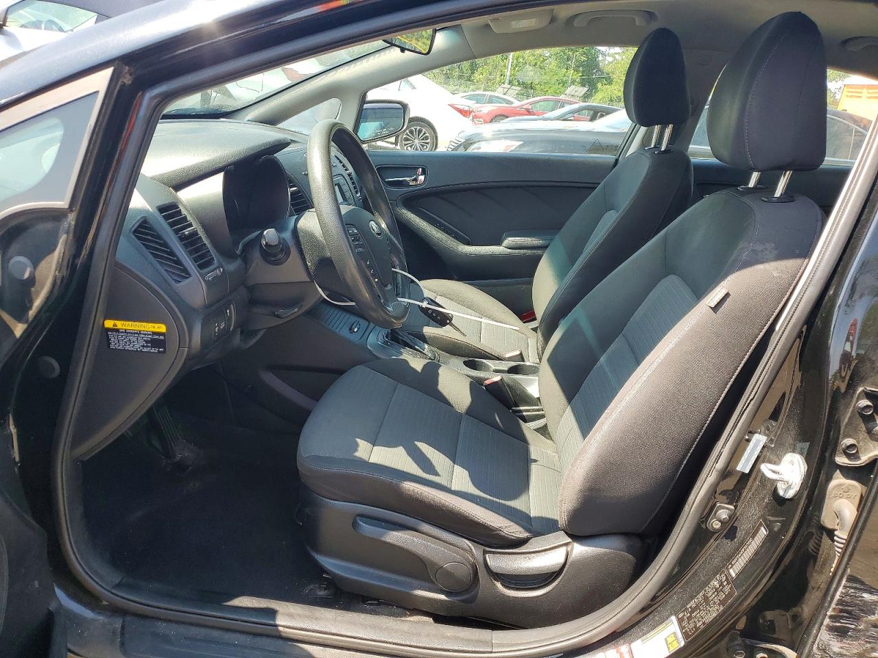 2015 Kia Forte Lx Black vin: KNAFX4A63F5371095