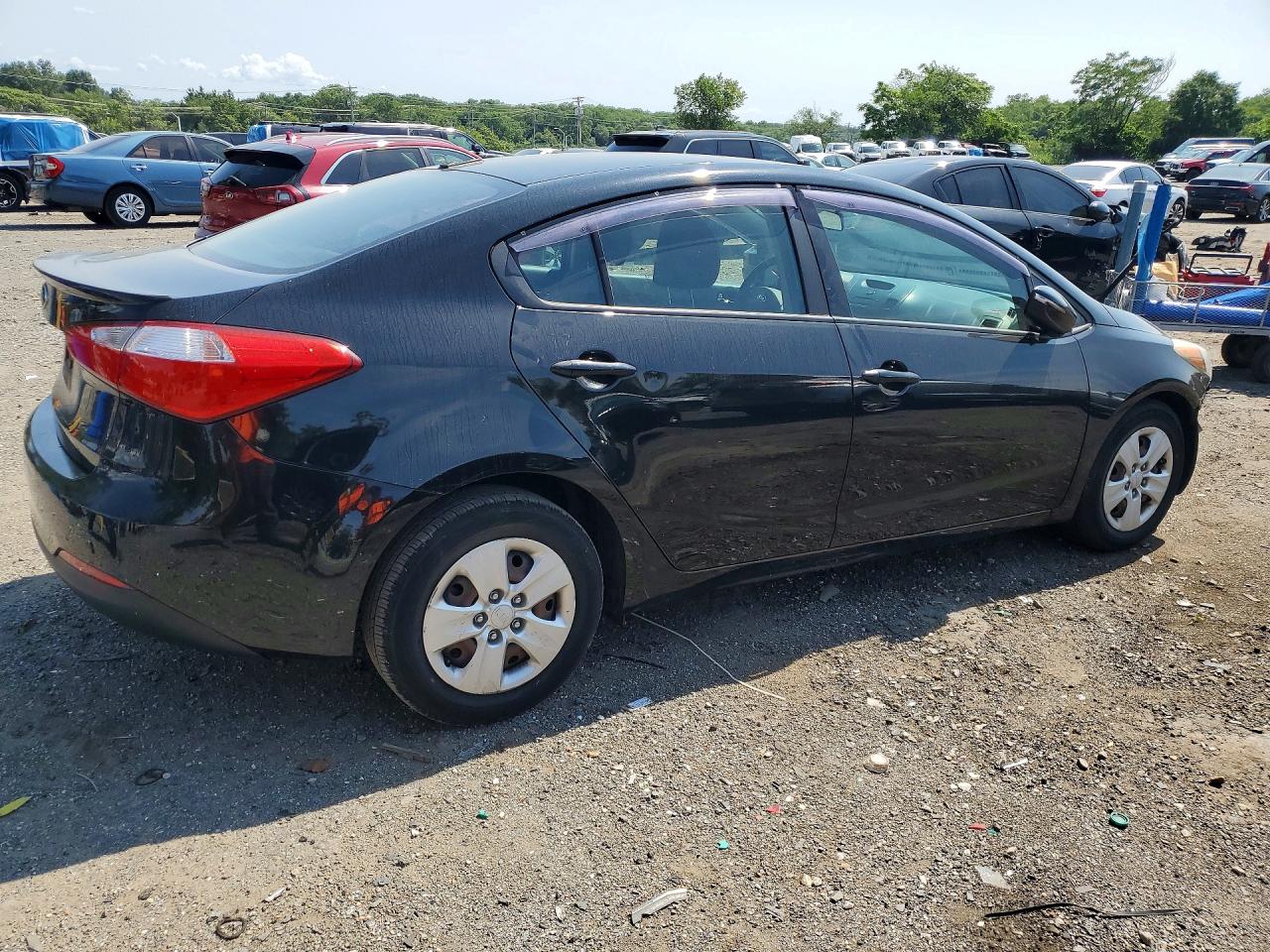 2015 Kia Forte Lx Black vin: KNAFX4A63F5371095