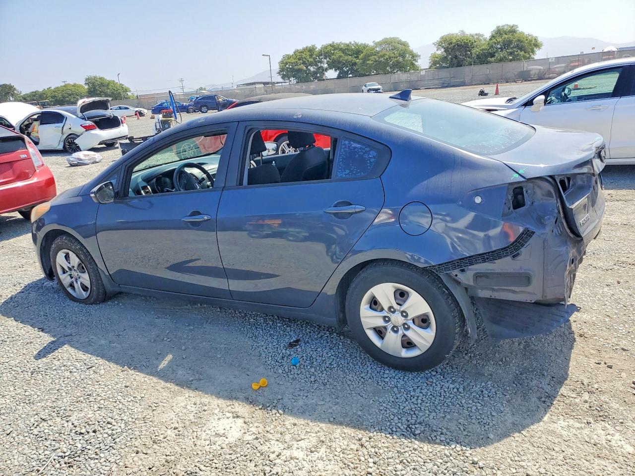 2015 Kia Forte Lx Gray vin: KNAFX4A63F5394568