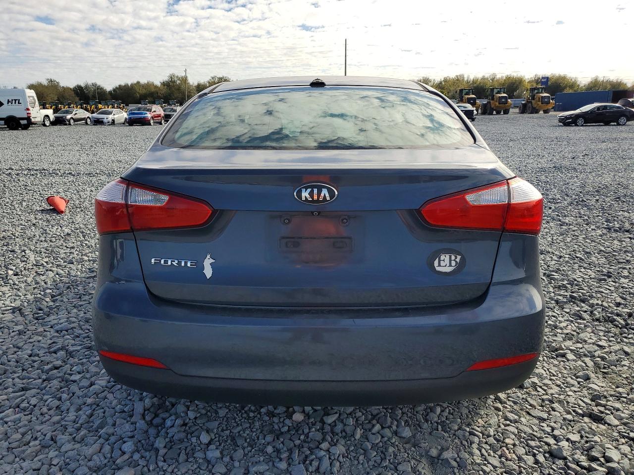2016 Kia Forte Lx Blue vin: KNAFX4A63G5580838