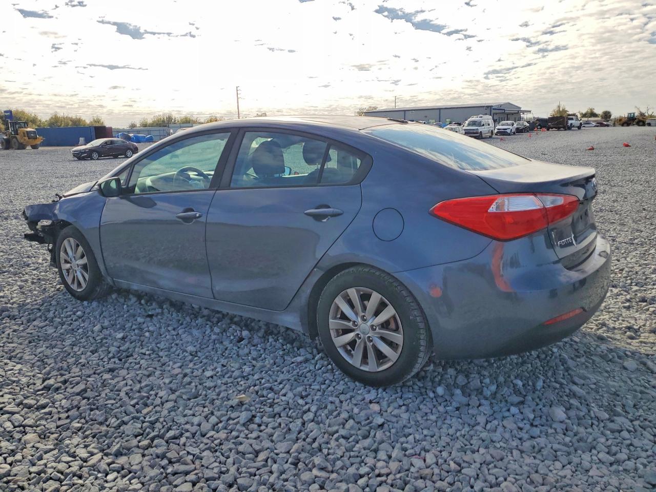 2016 Kia Forte Lx Blue vin: KNAFX4A63G5580838