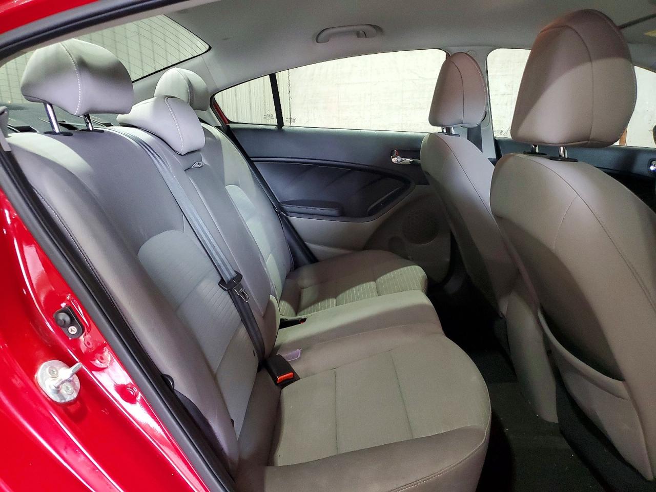 2014 Kia Forte Lx Red vin: KNAFX4A64E5110346