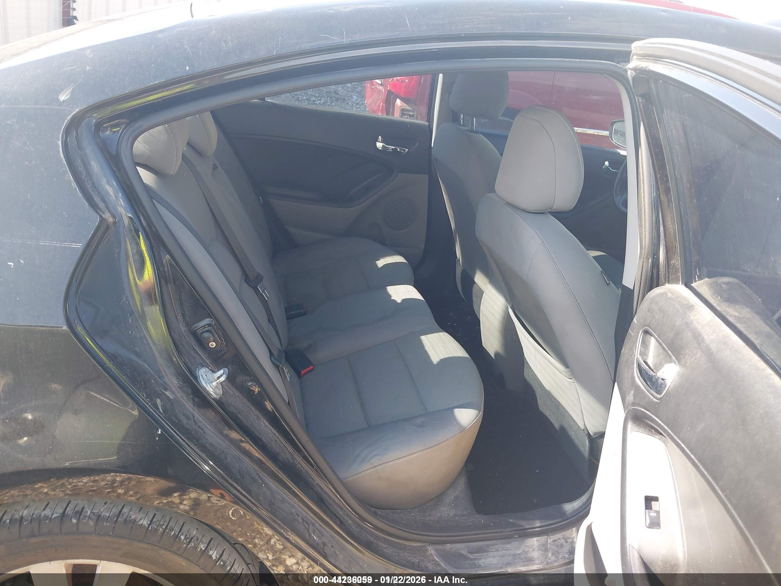 2014 Kia Forte Lx Black vin: KNAFX4A64E5148160