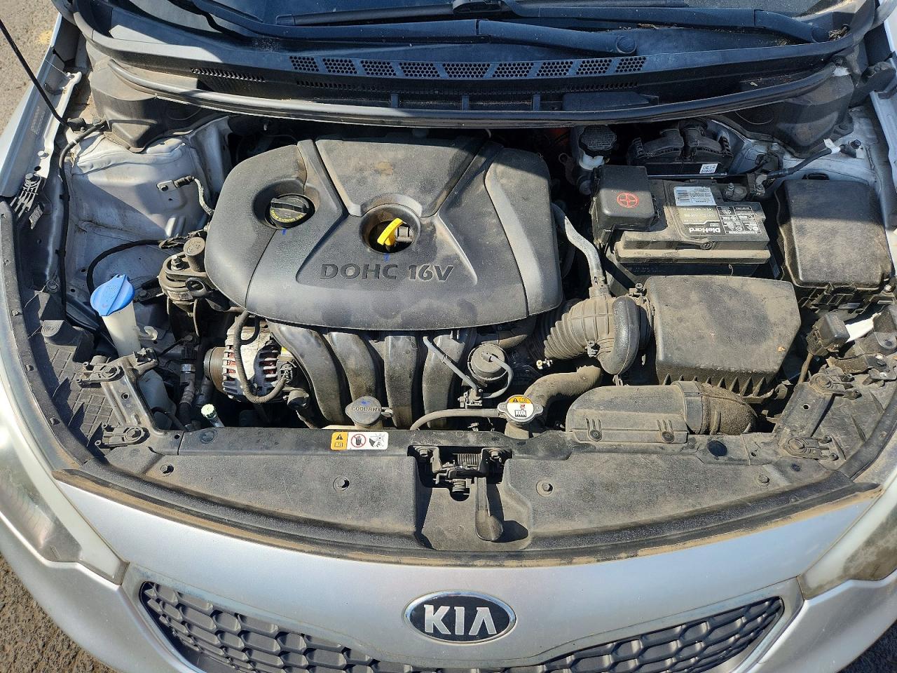 2015 Kia Forte Lx Серебряный vin: KNAFX4A64F5280238