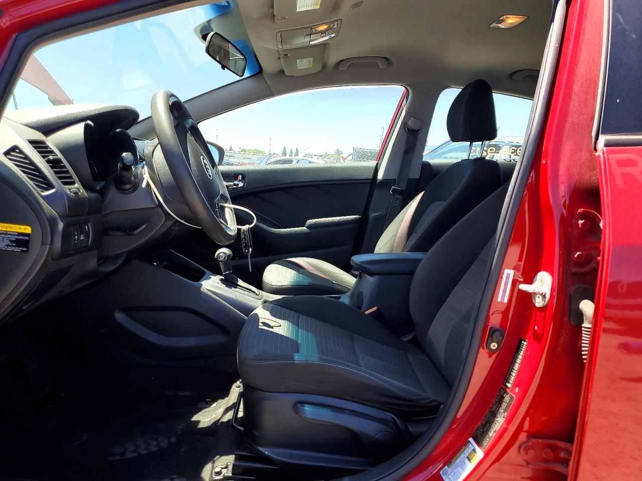 2015 Kia Forte Lx Красный vin: KNAFX4A64F5302061