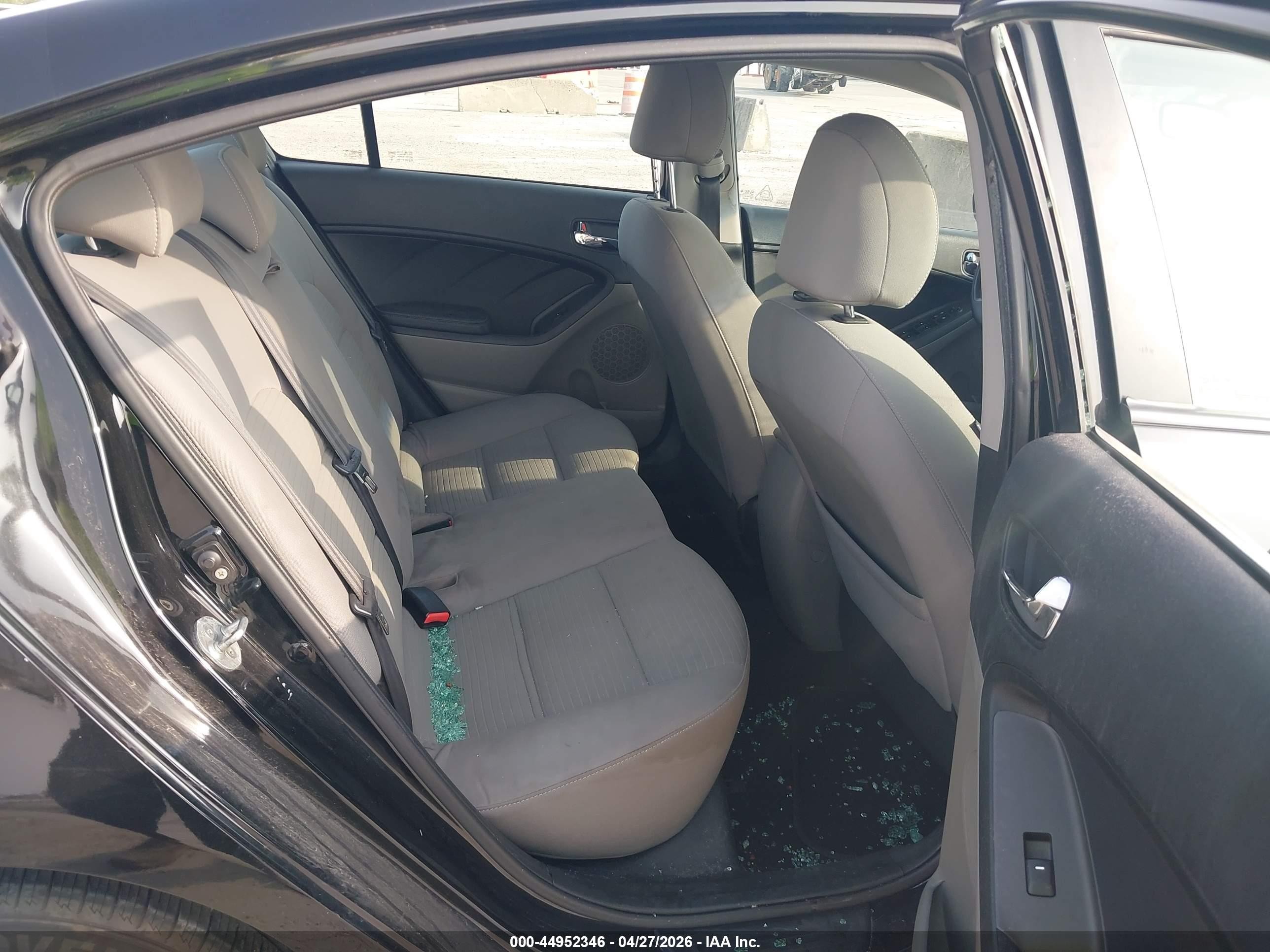 2015 Kia Forte Lx Black vin: KNAFX4A64F5405691