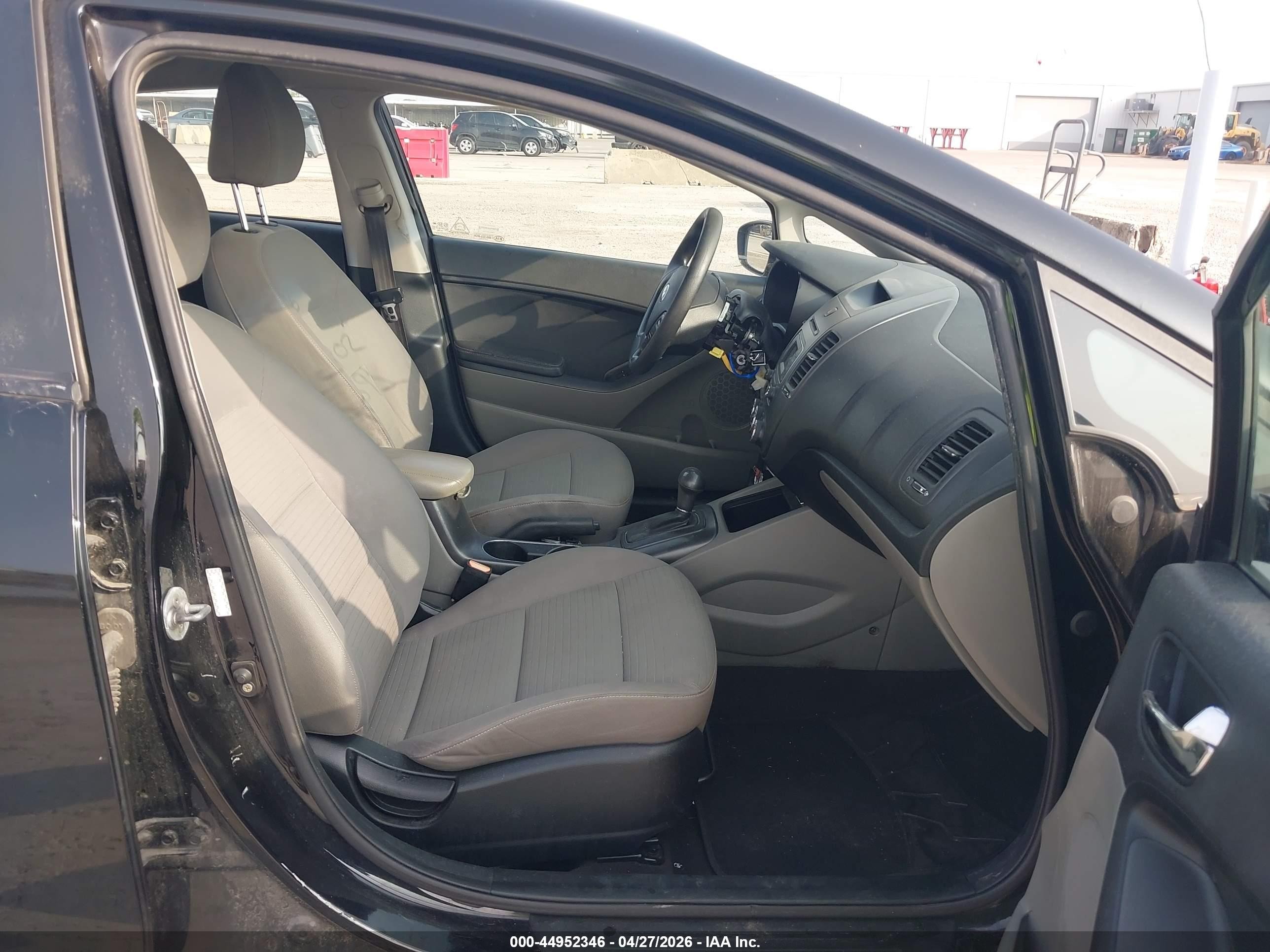 2015 Kia Forte Lx Black vin: KNAFX4A64F5405691