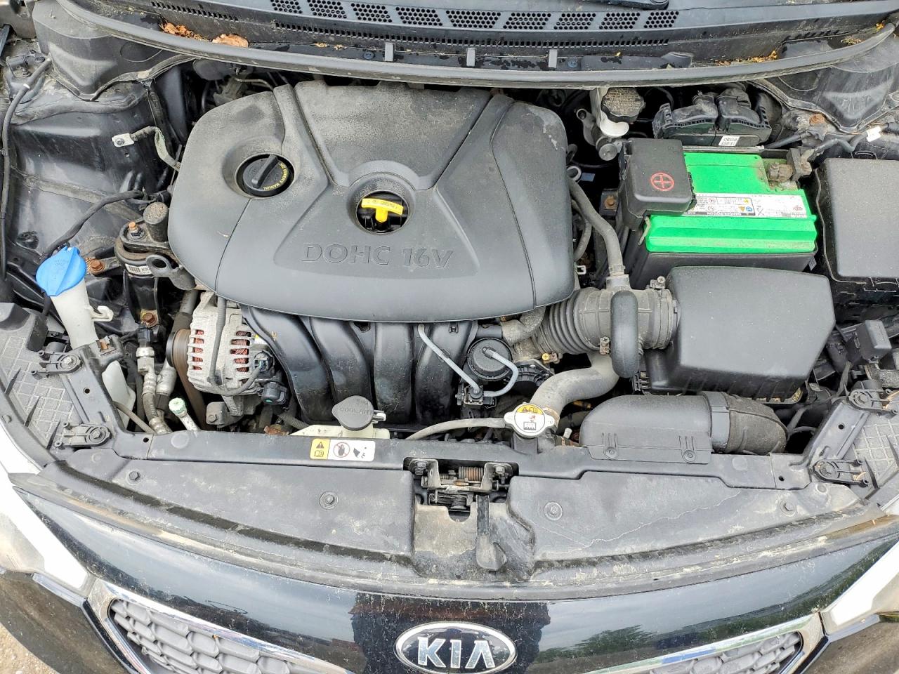 2015 Kia Forte Lx Black vin: KNAFX4A64F5413824