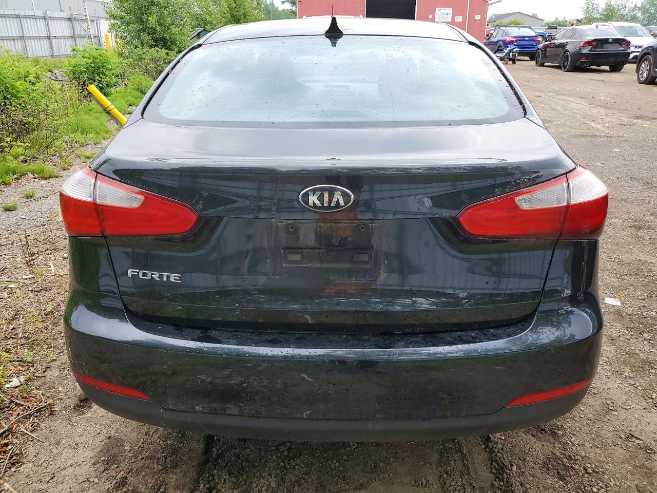 2015 Kia Forte Lx Black vin: KNAFX4A64F5413824