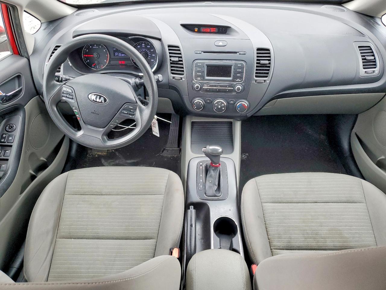 2015 Kia Forte Lx Red vin: KNAFX4A64F5425603