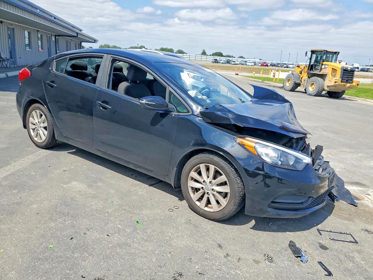 2016 Kia Forte Lx Black vin: KNAFX4A64G5590598