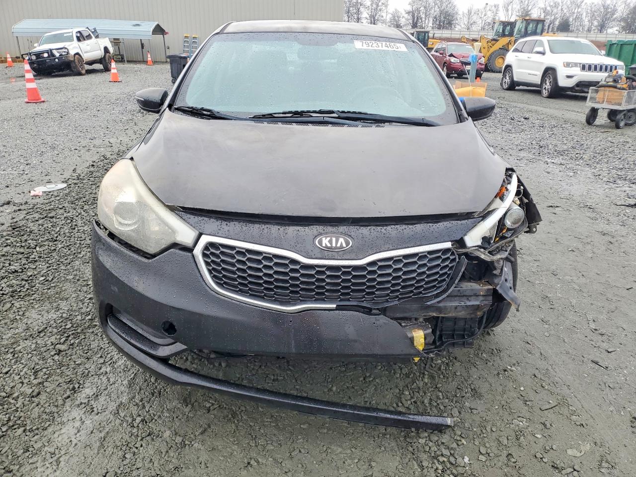 2014 Kia Forte Lx Black vin: KNAFX4A65E5082153