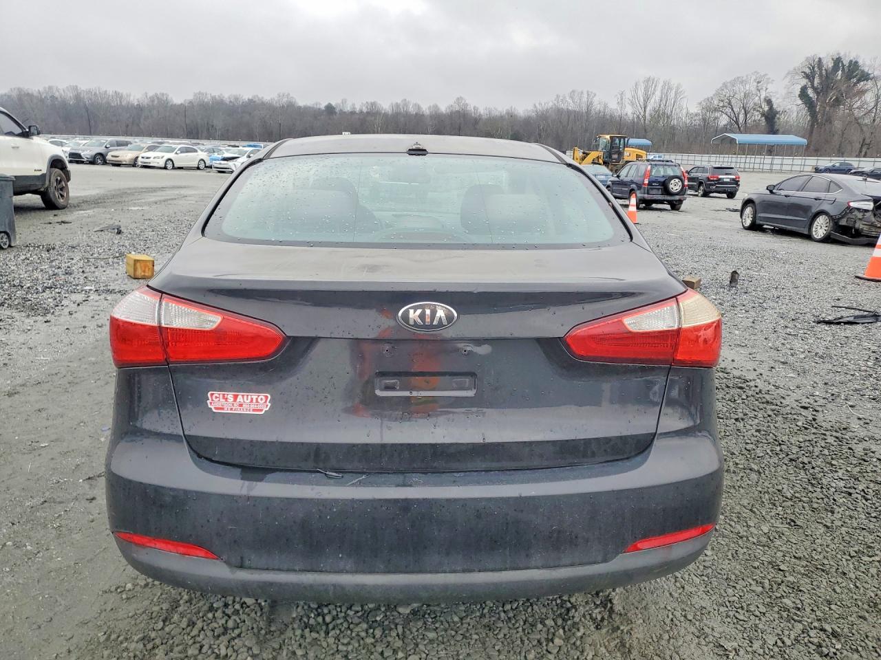 2014 Kia Forte Lx Black vin: KNAFX4A65E5082153