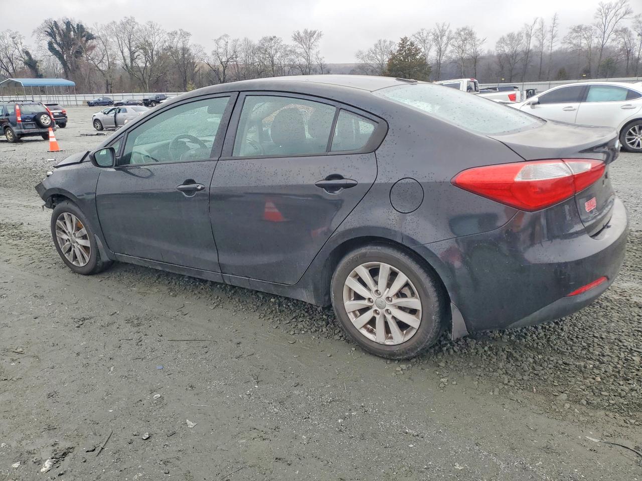 2014 Kia Forte Lx Black vin: KNAFX4A65E5082153