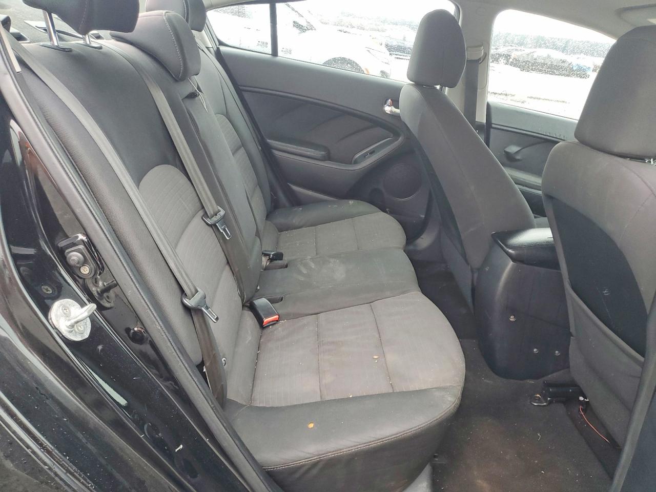 2014 Kia Forte Lx Black vin: KNAFX4A65E5082153