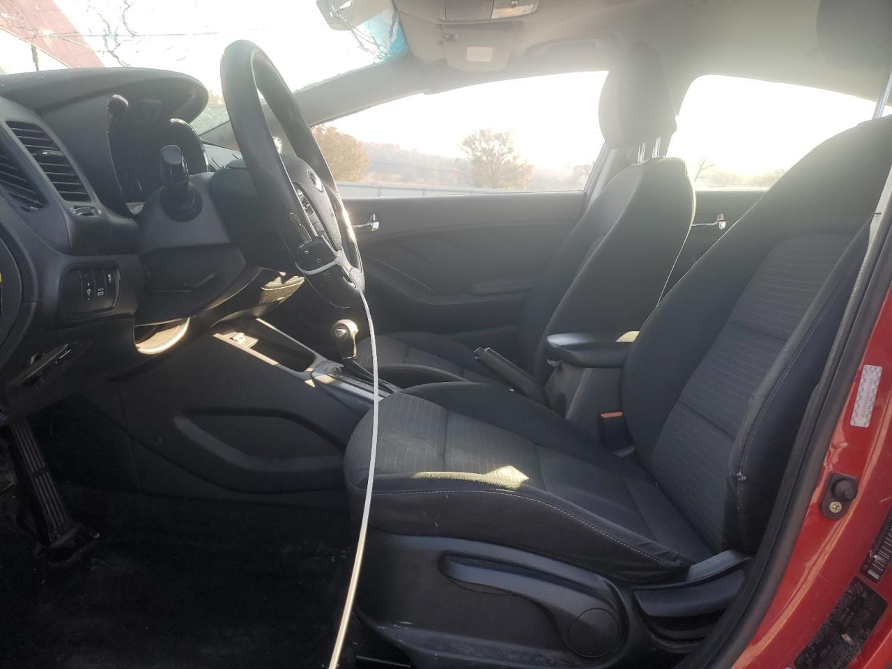 2014 Kia Forte Lx Красный vin: KNAFX4A65E5087739