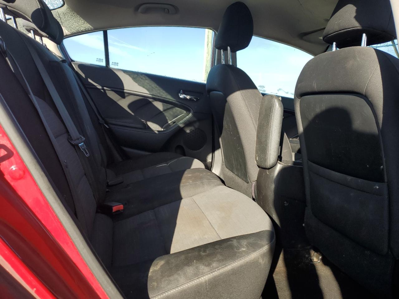 2014 Kia Forte Lx Красный vin: KNAFX4A65E5087739