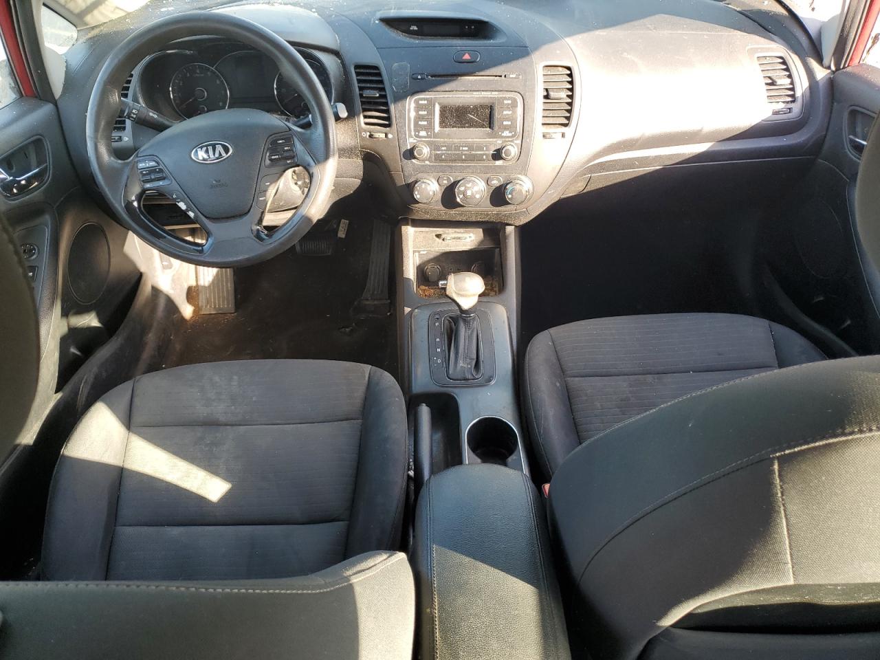 2014 Kia Forte Lx Красный vin: KNAFX4A65E5087739