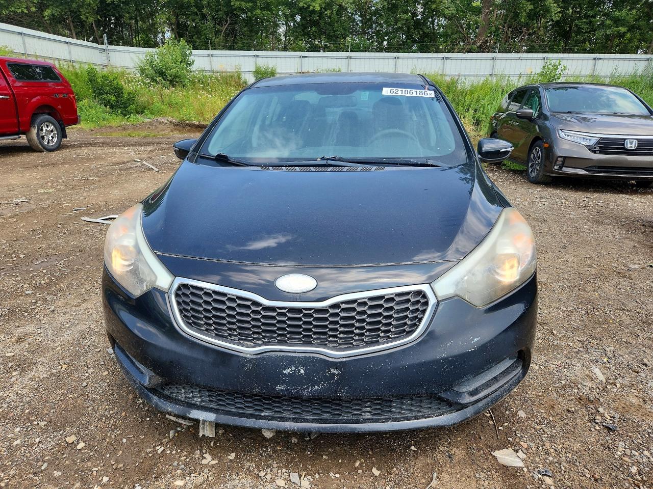 2014 Kia Forte Lx Black vin: KNAFX4A65E5097560