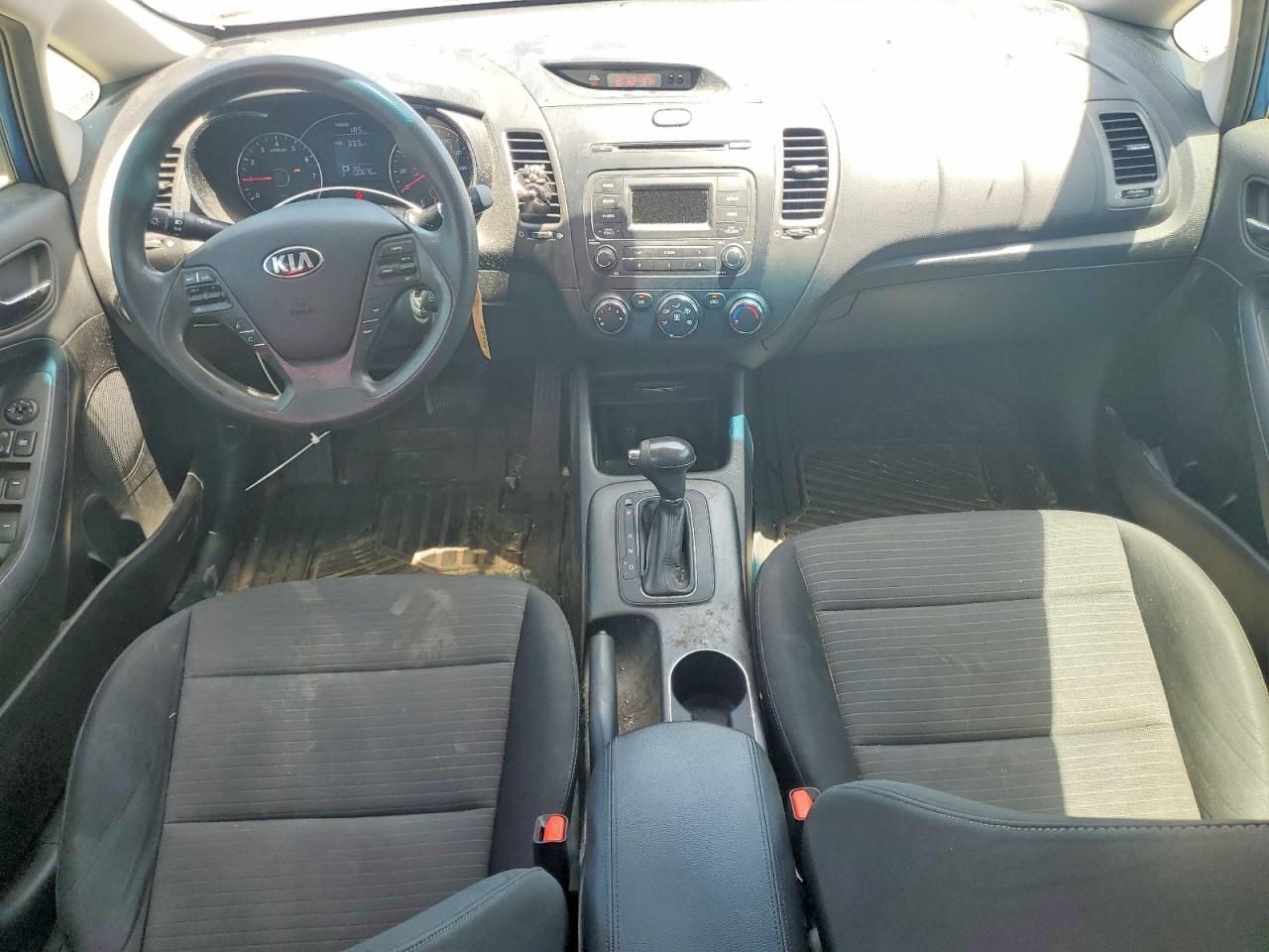 2014 Kia Forte Lx Blue vin: KNAFX4A65E5219866
