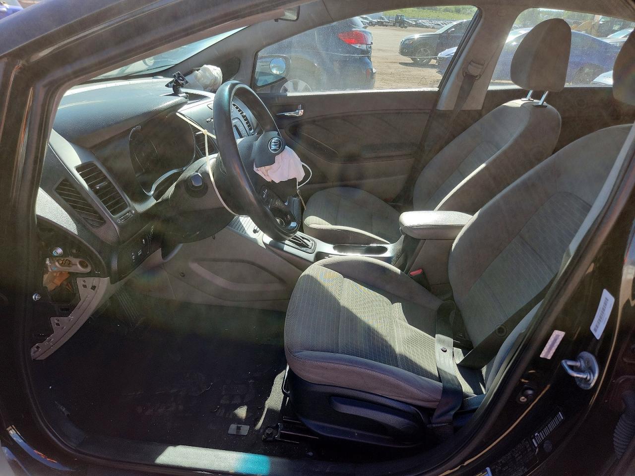 2014 Kia Forte Lx Black vin: KNAFX4A65E5240149